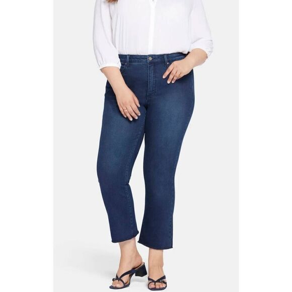 NYDJ Slim Bootcut Ankle Jeans Women's Plus Size 18 - Picture 1 of 9